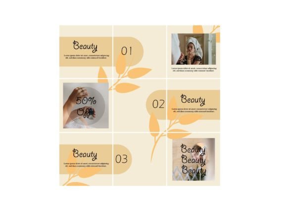 Download Media Social Template Color Orange - Social template Collection