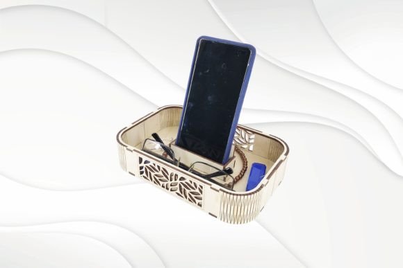 Download Stand Box for Mobile Laser Cut Files - Premium Bundle