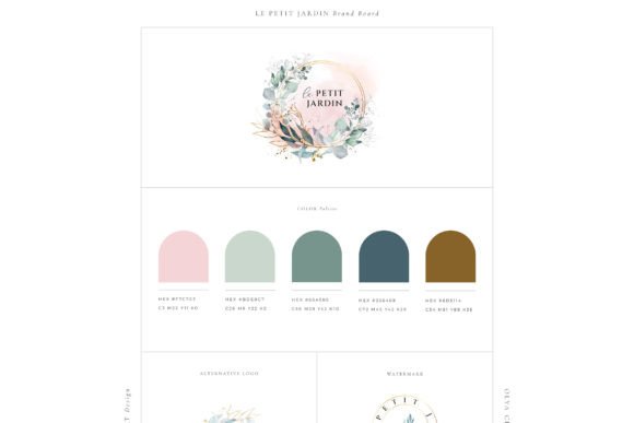 Download Logo and Branding, Watercolor Logo. - Premium Resources